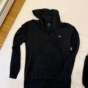 Lacoste Men's Dark Hoodie with Logo